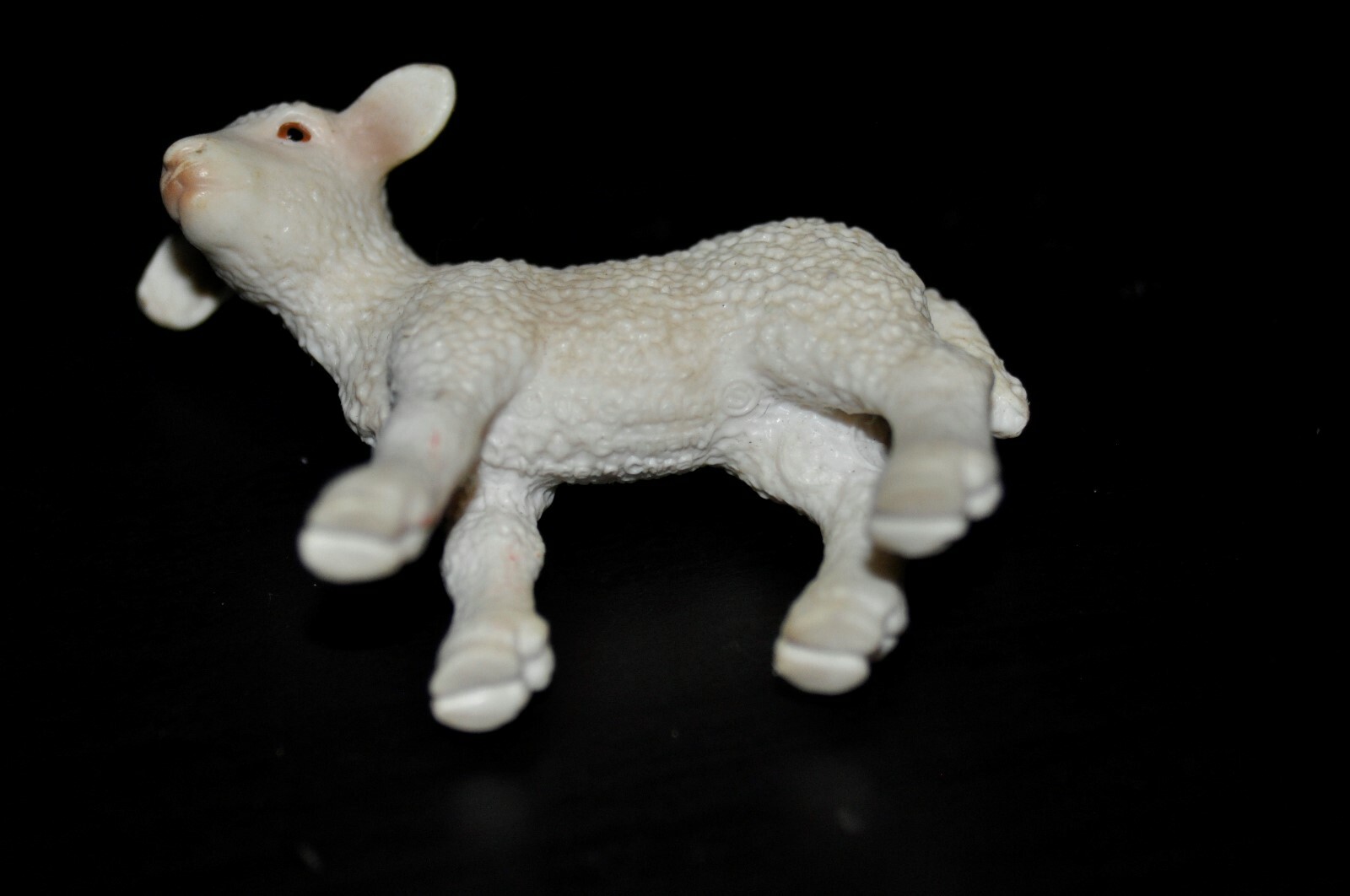Retired Schleich Lamb Sheep Farm Animal Toy Figure