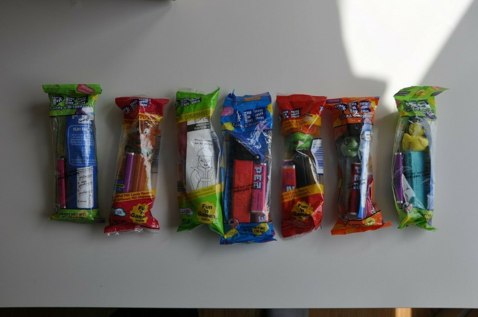 アメコミ OLDPEZ 90'sPEZ Unopened 19packs Lot (7) Vintage Pez Dispensers UNOPENED | eBay