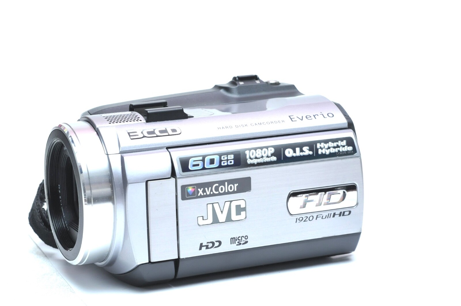 JVC Everio GZ-HD5U 3CCD 60GB Hard Disk Drive HD Camcorder | eBay