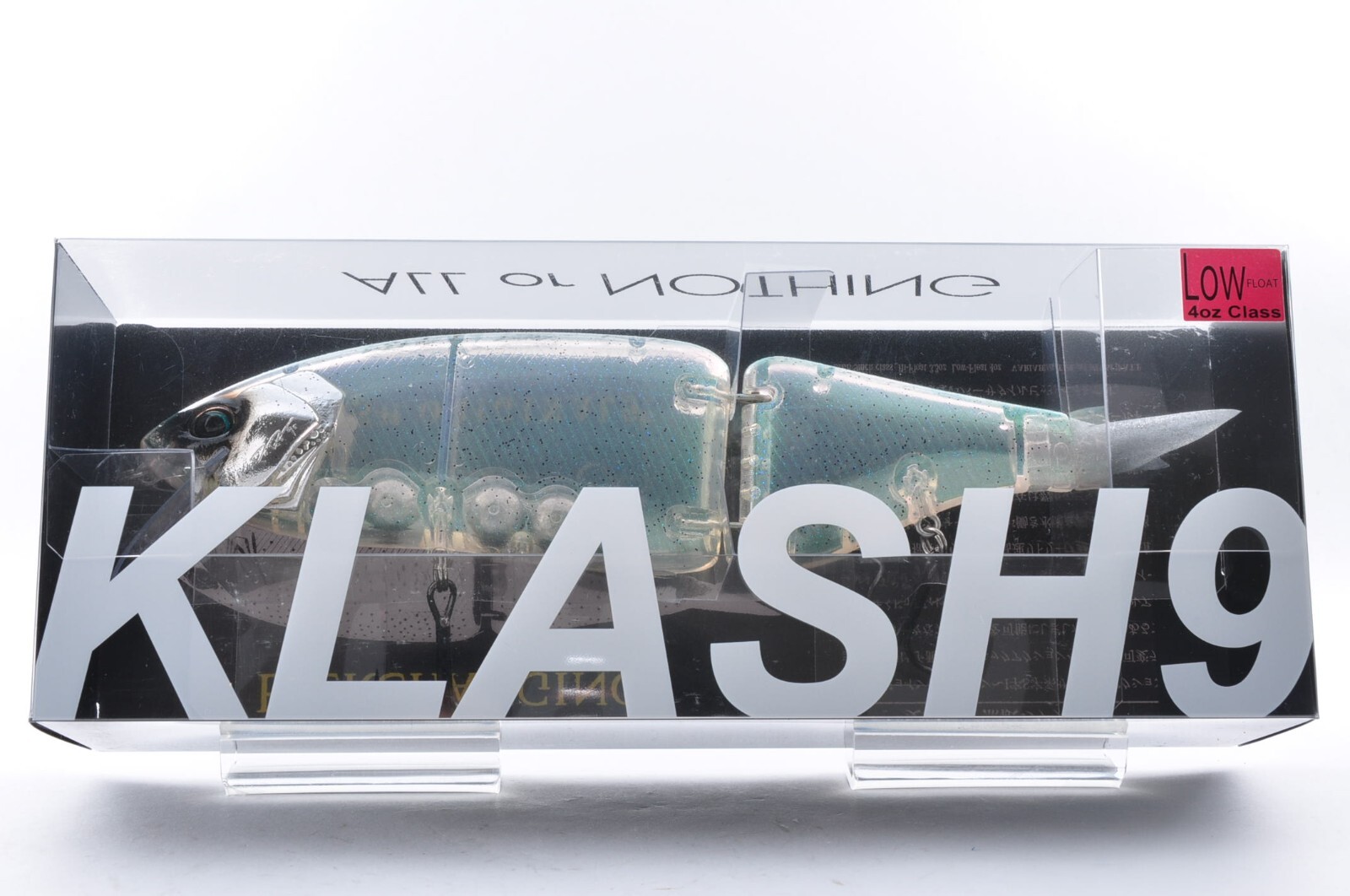 DRT KLASH9 Crystal Flash Low Float 4oz Class Big Swimbait