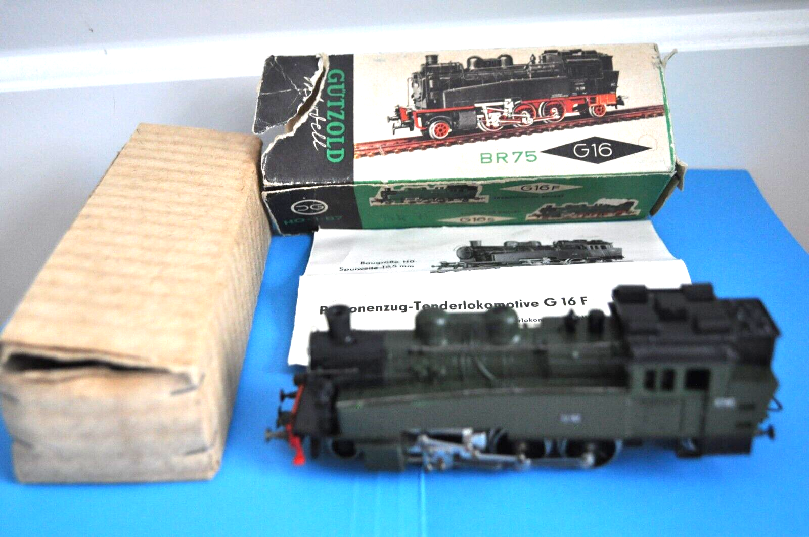 売上実績NO.1 1:87 HO VEB Gutzold French  STEAM BR-75 (SNCF) 鉄道模型