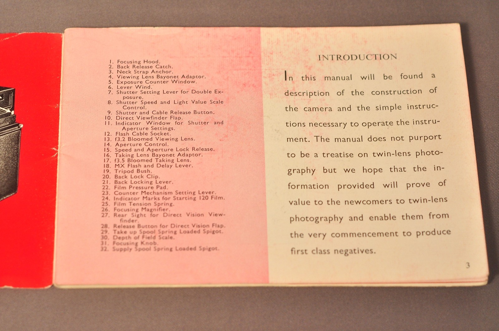 Microflex Owner's Manual, Original! c1959 RARE!