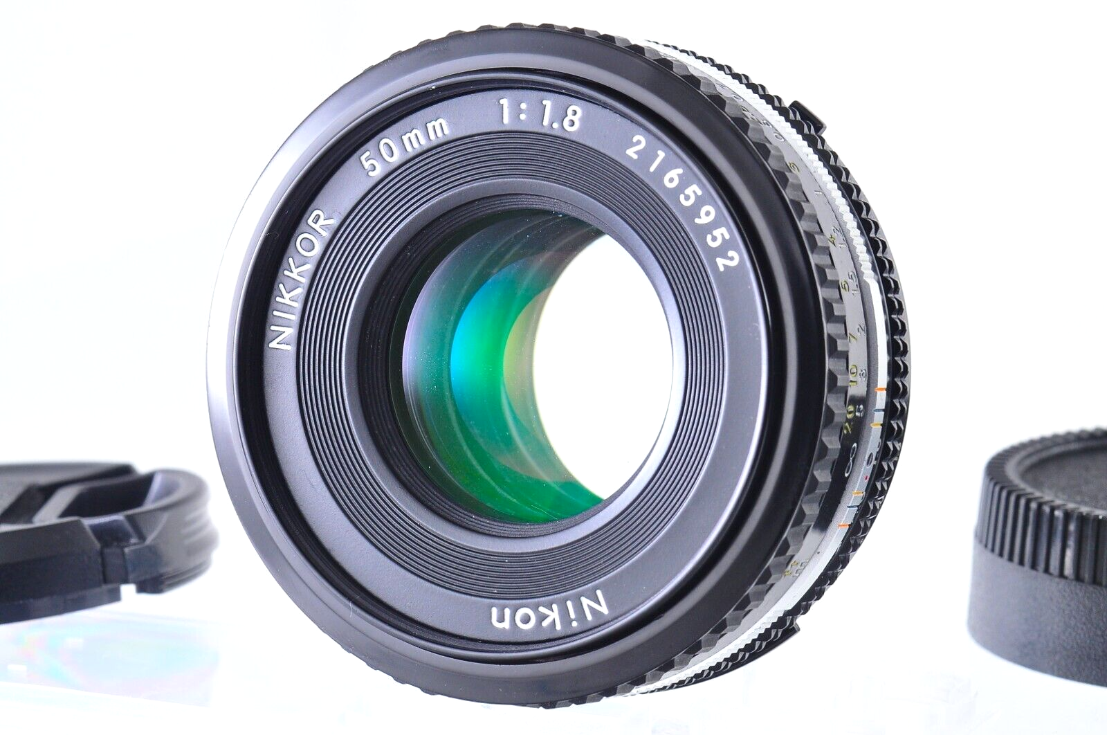 Nikon Ai-S AIS Nikkor 50mm f1.8 MF Pancake Prime Lens Fmount