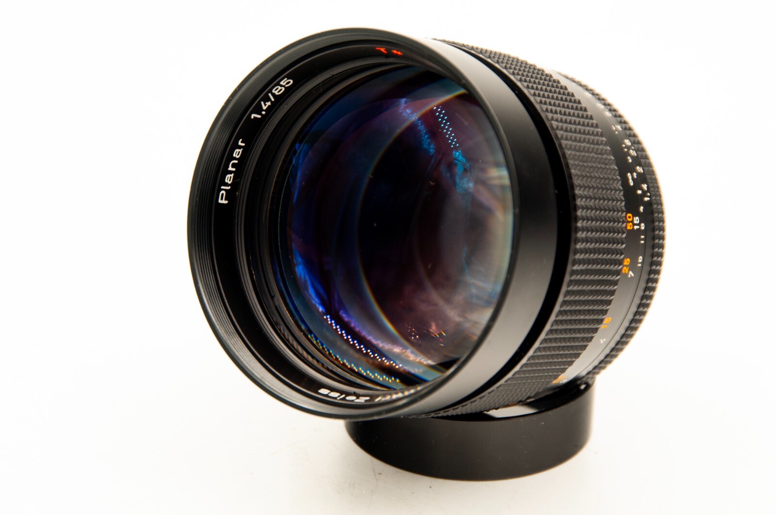 Carl Zeiss Planar 85mm f1.4 MMJ（Y／C） NEAR MINT CONTAX Carl Zeiss Planar 85mm f1.4 T* MMG C/Y
