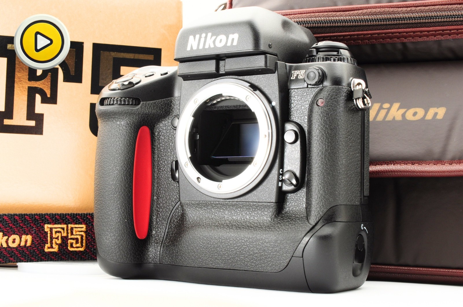 Nikon F5 35mm SLR Film Camera Body Only [ Mint in Box Bag