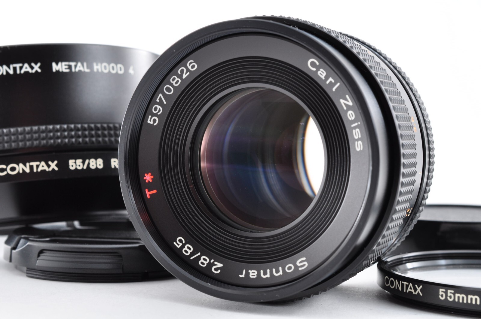 Sonnar 【中古】CONTAX コンタックス Carl Zeiss Sonnar 90mm f/2.8 T 