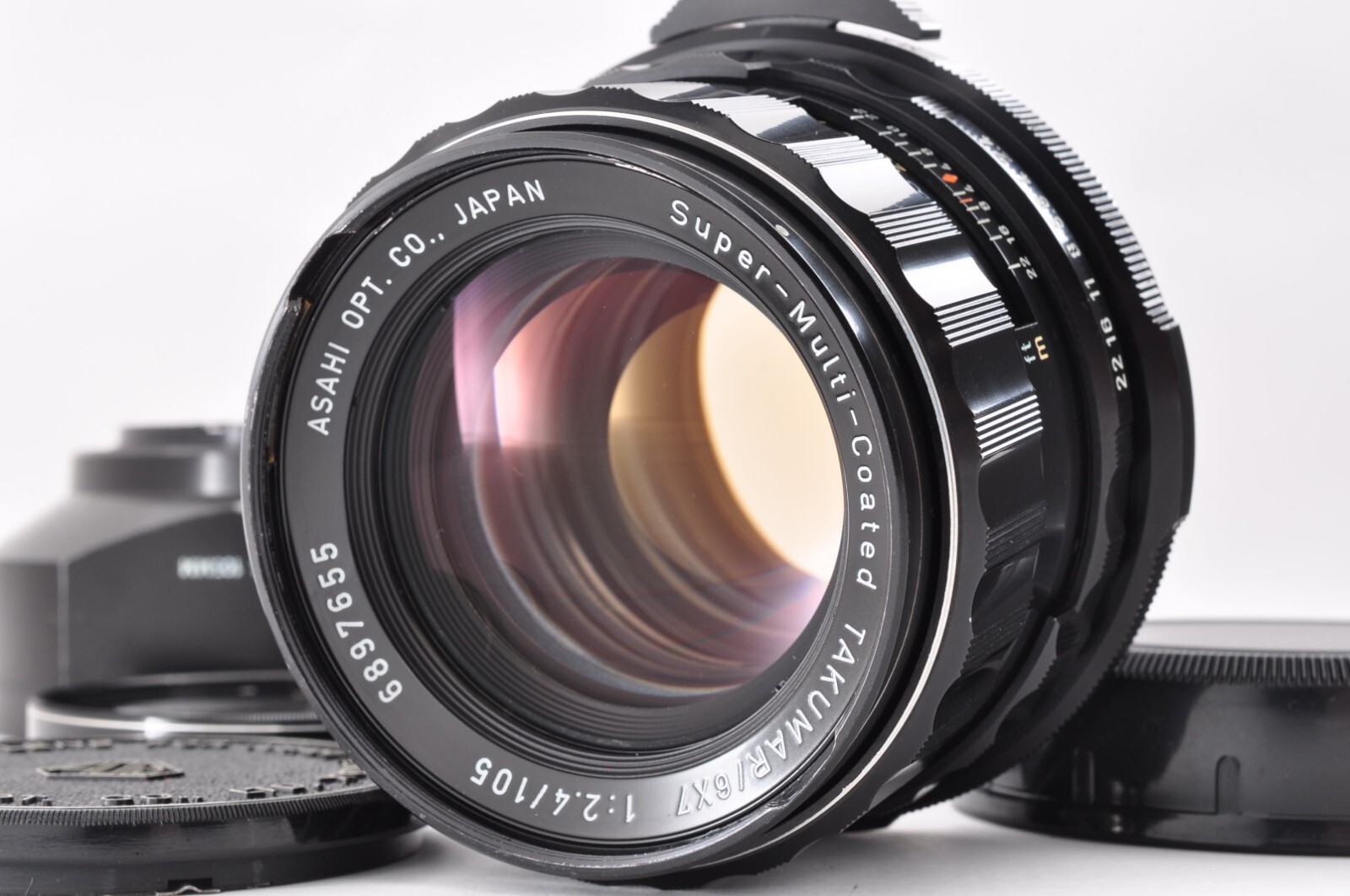 EX+++++] Pentax SMC Takumar 105mm f/2.4 For 6x7 67 ll MF