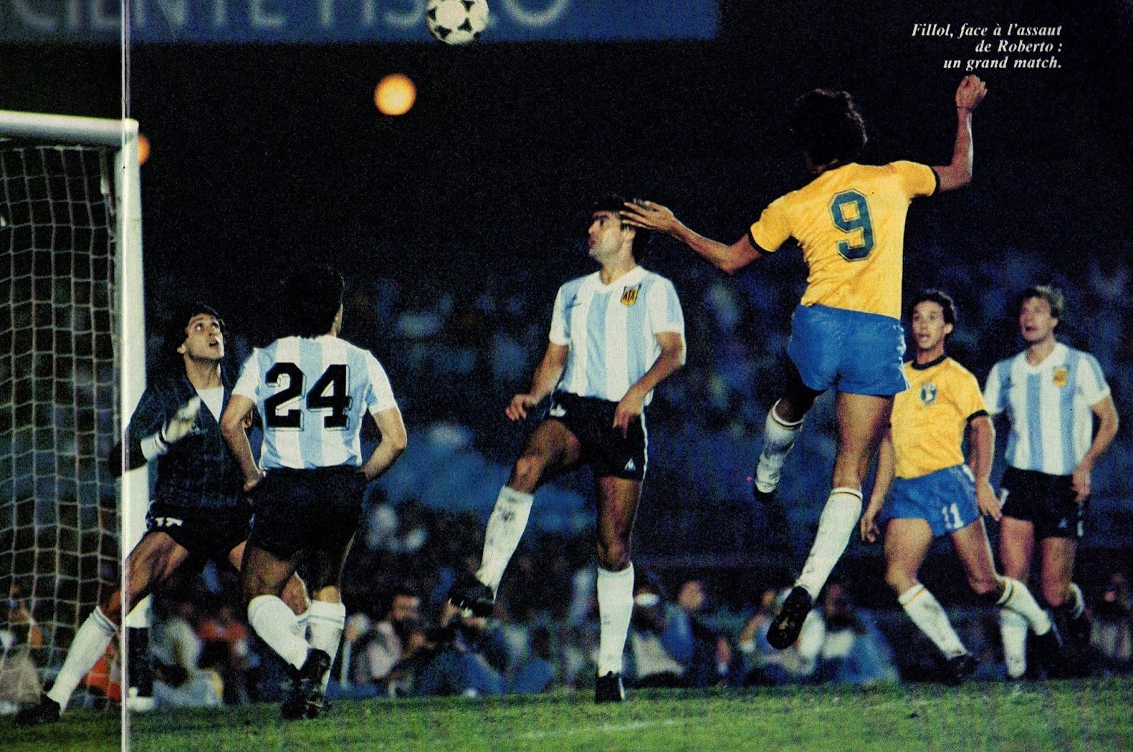 Brazil 80s Match Worn Football Jersey Shirt - Brasil Camisa - **Copa America