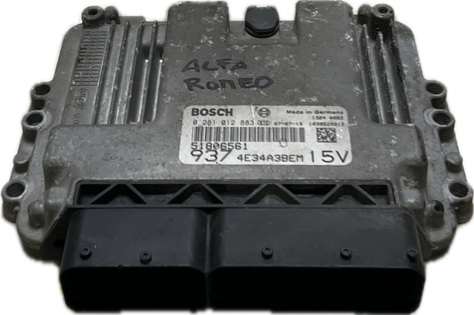 CENTRALINA MOTORE per ALFA ROMEO 147 2007 codice ricambio: 51806561 0281012883