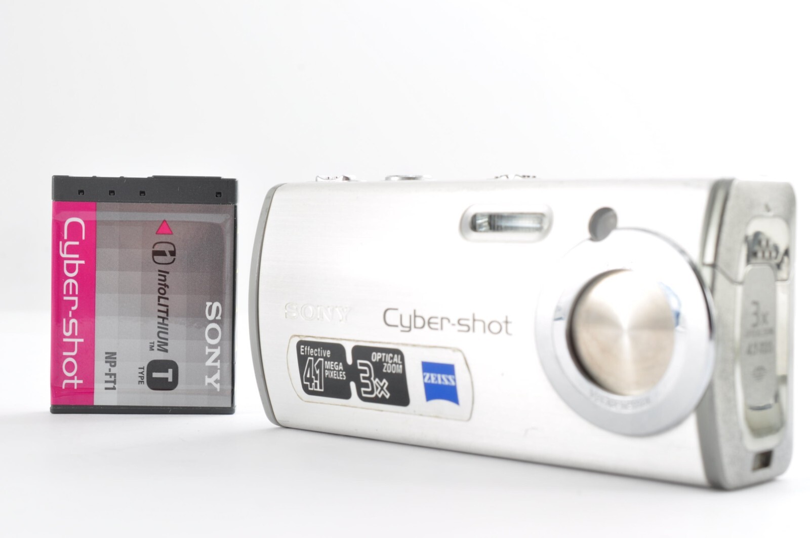 Sony Cyber-Shot DSC-L1 Silver 4.1MP Digital Camera [Exc+4