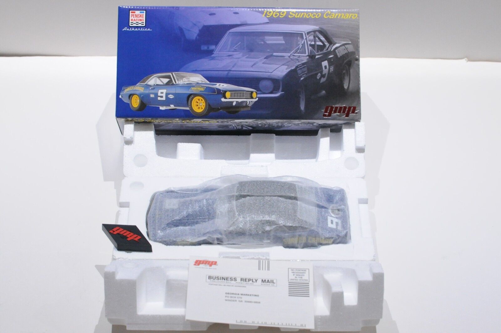GMP 1969 SUNOCO CAMARO #9 PENSKE RACING SCALE 1:18 LIMITED 1 GMP 1969 SUNOCO CAMARO #9 PENSKE RACING SCALE 1:18 LIMITED 1