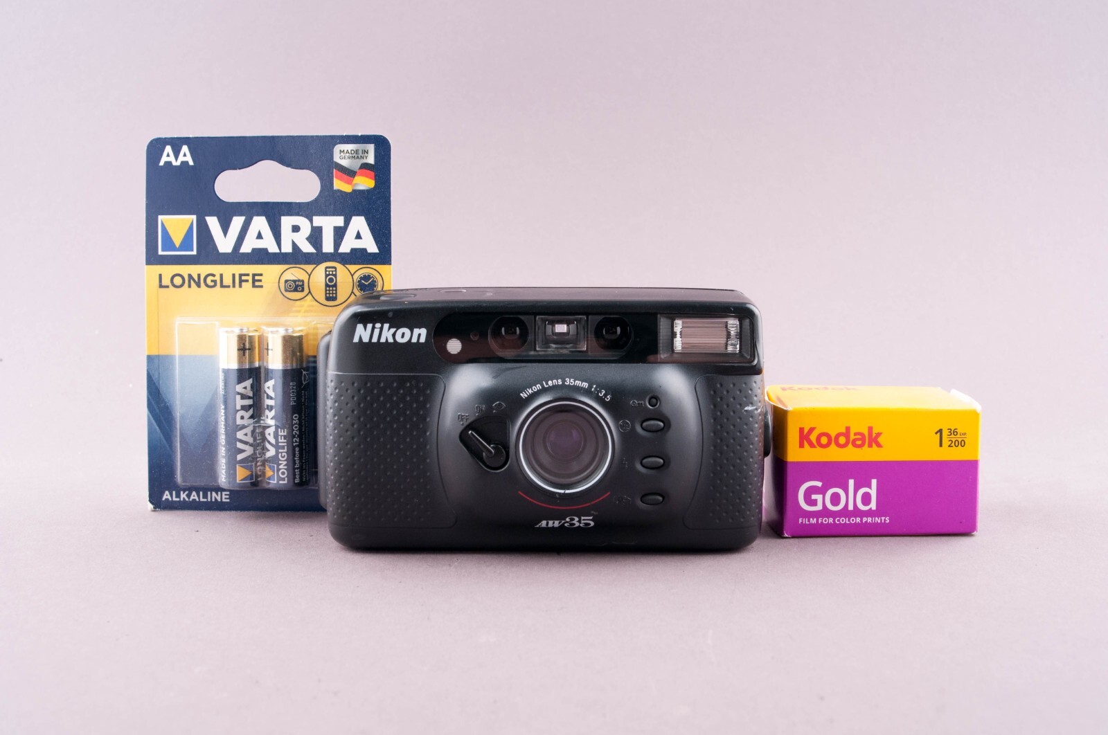 【激レア？】Nikon AW35 フィルムカメラ Nikon AW35 35mm Point and Shoot Film Camera | eBay