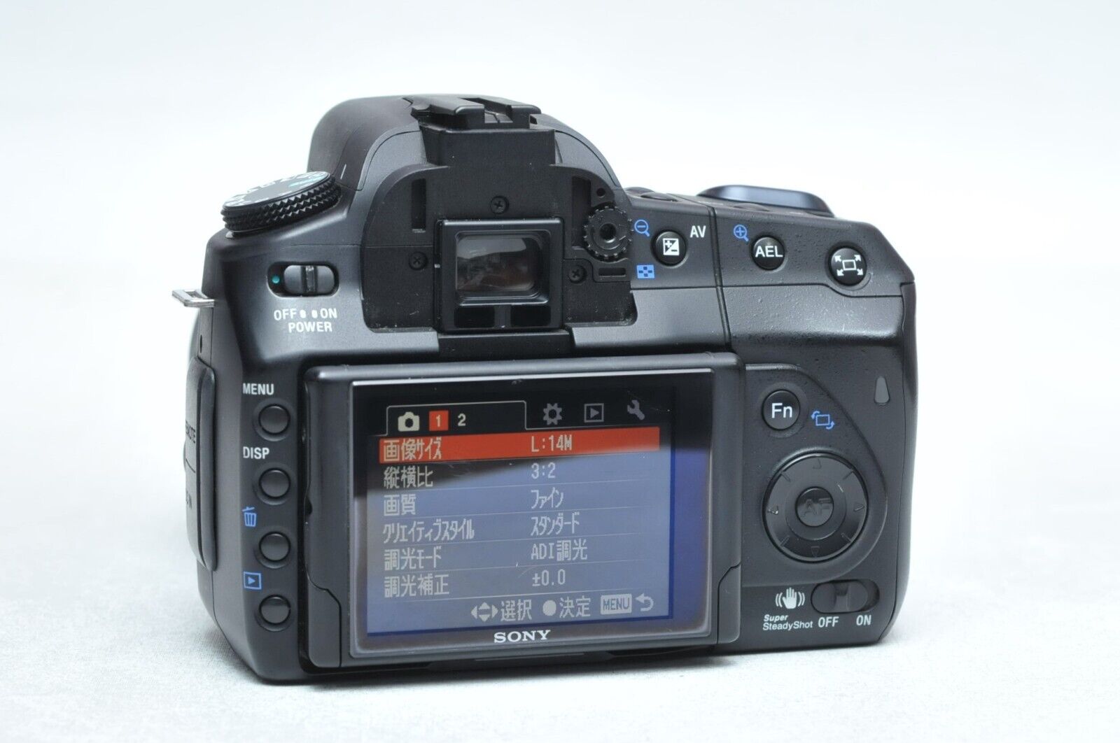 Sony Alpha DSLR-A350 DSLR Camera w/28-80mm AF Lens *JAPANESE