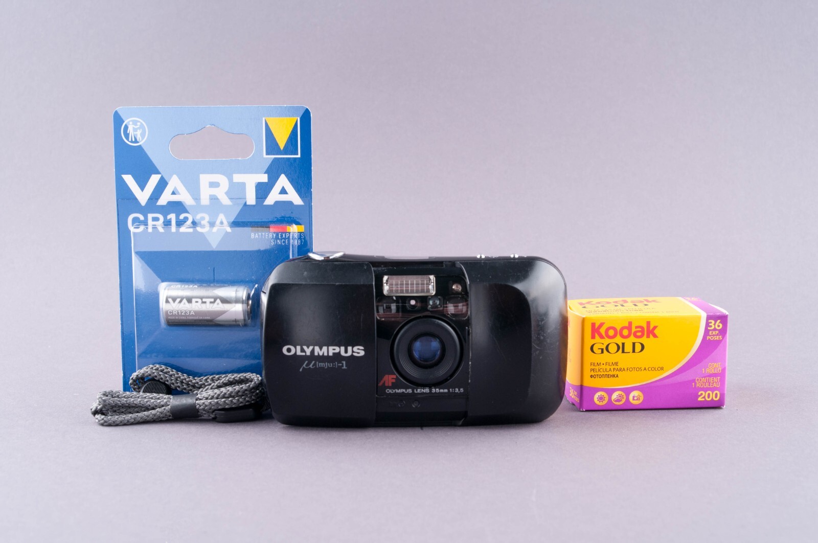 Olympus Mju I Infinity Stylus 35mm Point & Shoot Film Camera