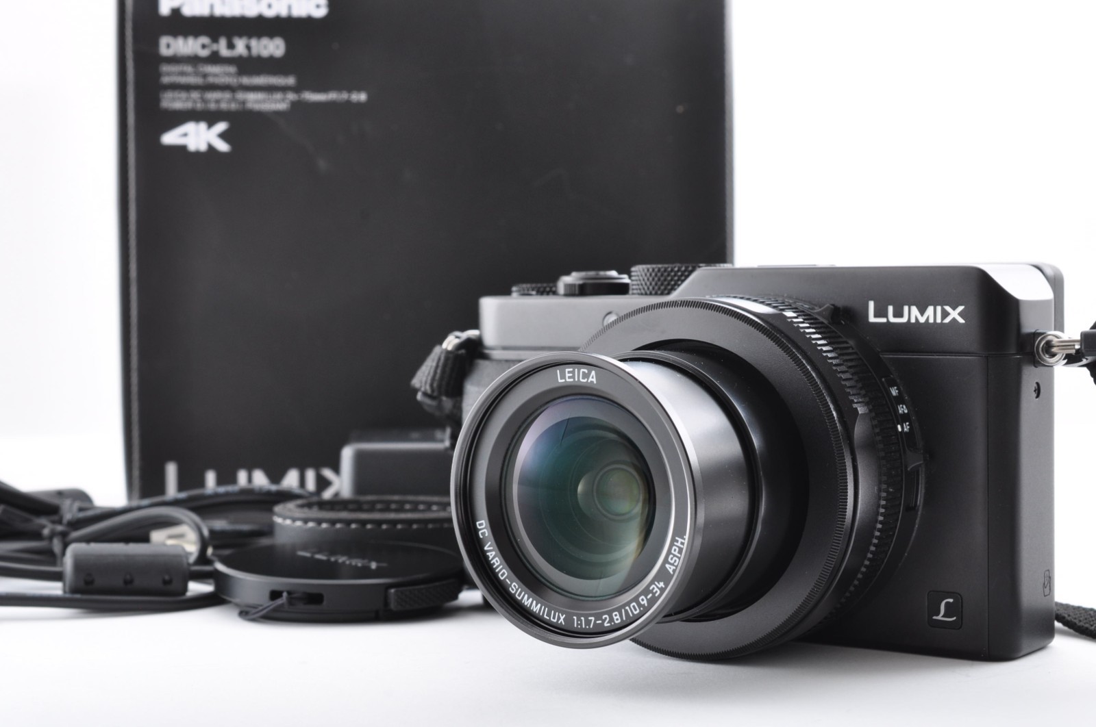 Panasonic パナソニック DMC-LX100 ブラック Panasonic Lumix DMC LX100 Black Near Mint Digital *Japanese