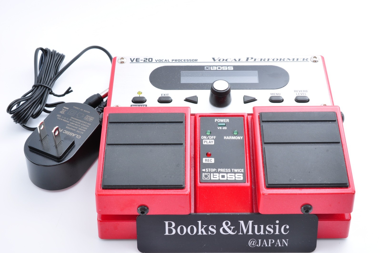 Boss VE-20 Vocal Performer Processor 2022 w/Adapter Working