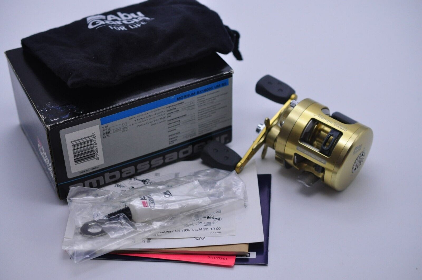 Abu Garcia Ambassadeur Morrum SX1600C Ultra Mag S2 Near MINT Abu Garcia Ambassadeur Morrum SX1600C Ultra Mag S2 Near MINT