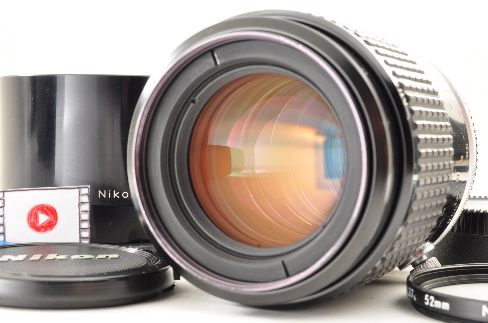 【美品】Nikon Micro-NIKKOR Ai-s 105mm f2.8 Nikon Micro-Nikkor 105mm f/2.8 Ai-s #183093 Macro Manual MF