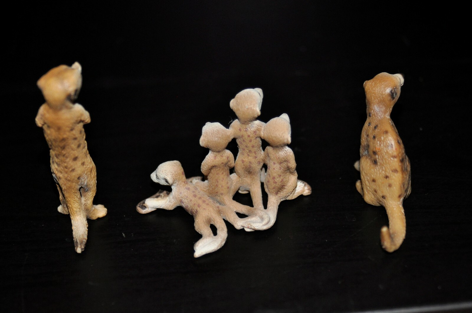 Retired Schleich Meerkat Family Animal Toy Figures