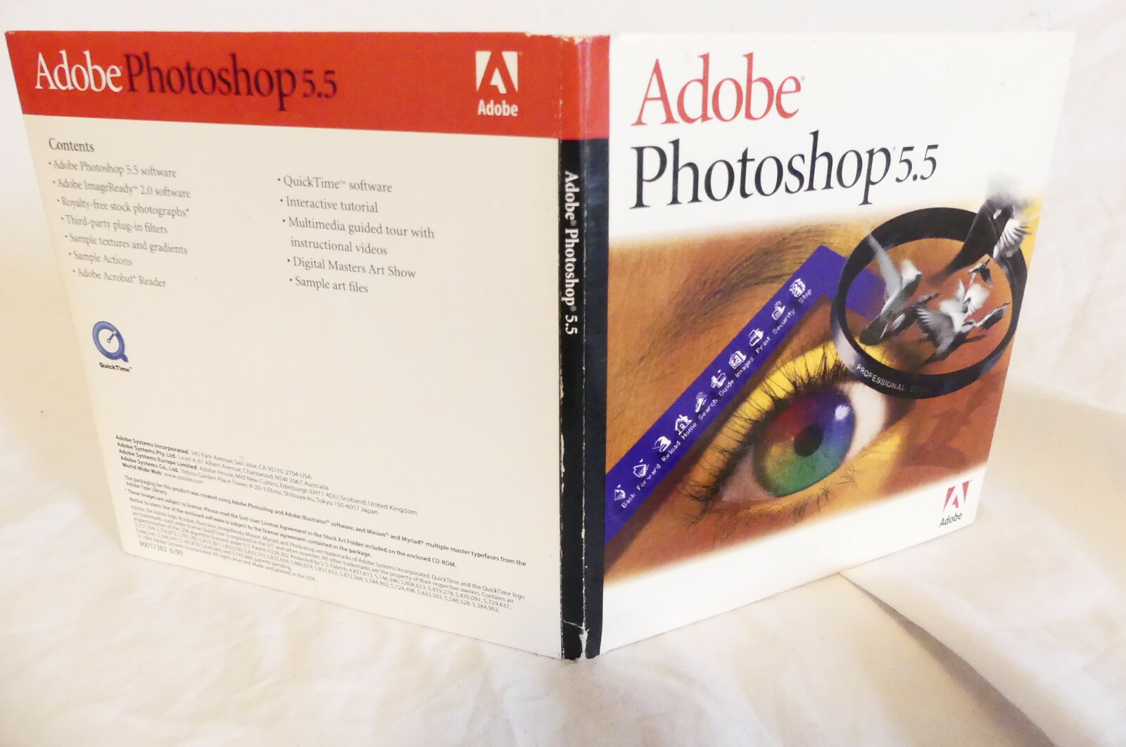 ADOBE PHOTOSHOP WINDOWS AND MAC VERSION 5.5 cd software