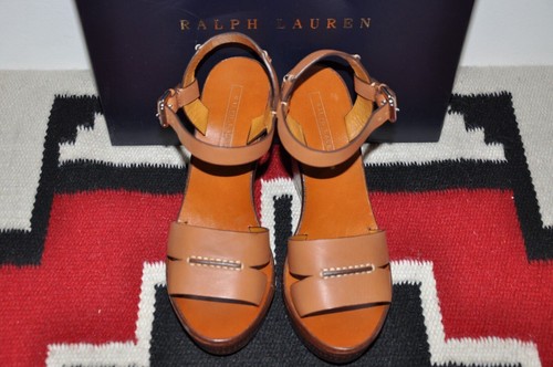 Ralph Lauren Collection Purple Label Leather High Heel Sport