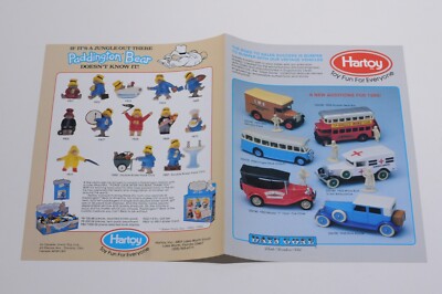 VINTAGE HARTOY DEALER BIFOLD BROCHURE VG
