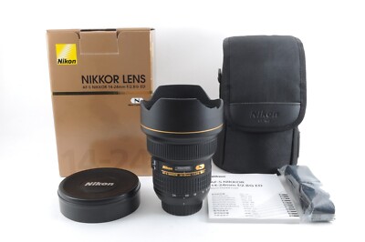 Nikon AF-S NIKKOR 14-24mm F/2.8 G ED Lens w/Box,Manual [Near Mint] #N2212