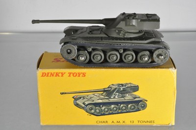 Dinky Toys (France) No. 80C A.M.X. 13 Ton Tank in Very Good Condition in-Box