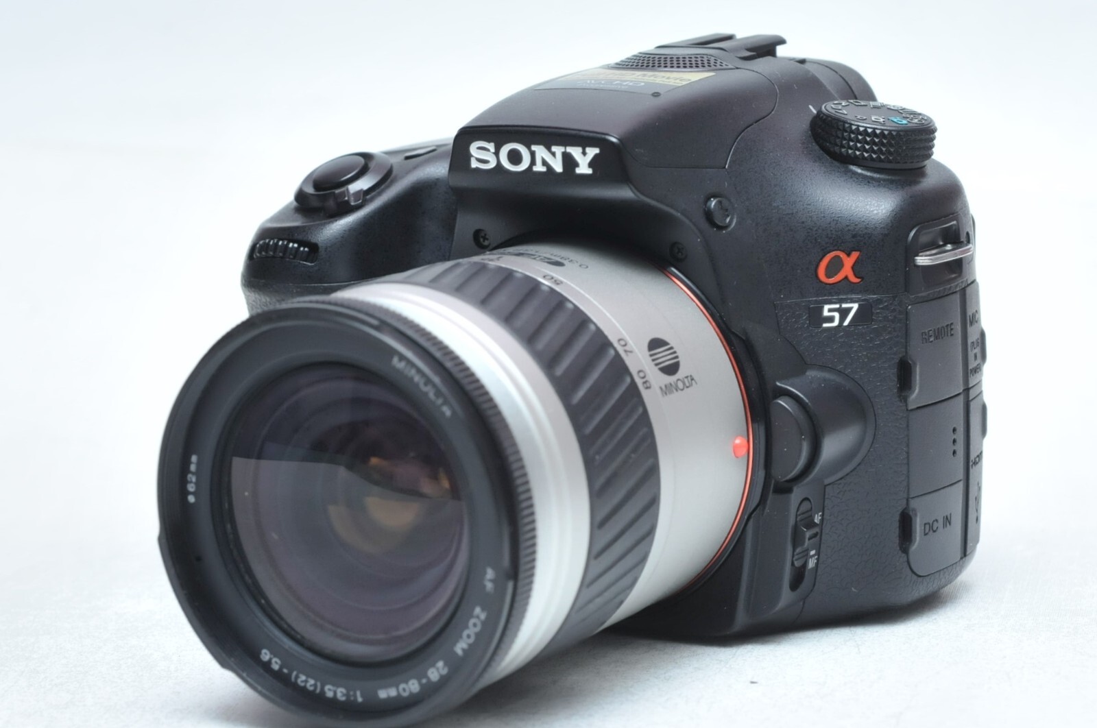 Sony Alpha SLT-A57 APS-C HD Translucent Mirror DSLR W