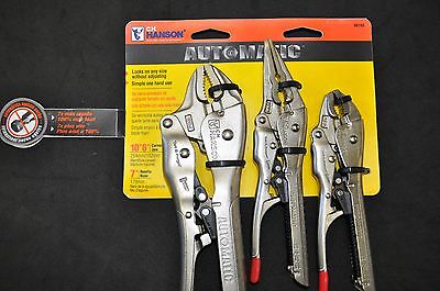 CH Hanson 80100 Automatic Clamping Pliers Set - 