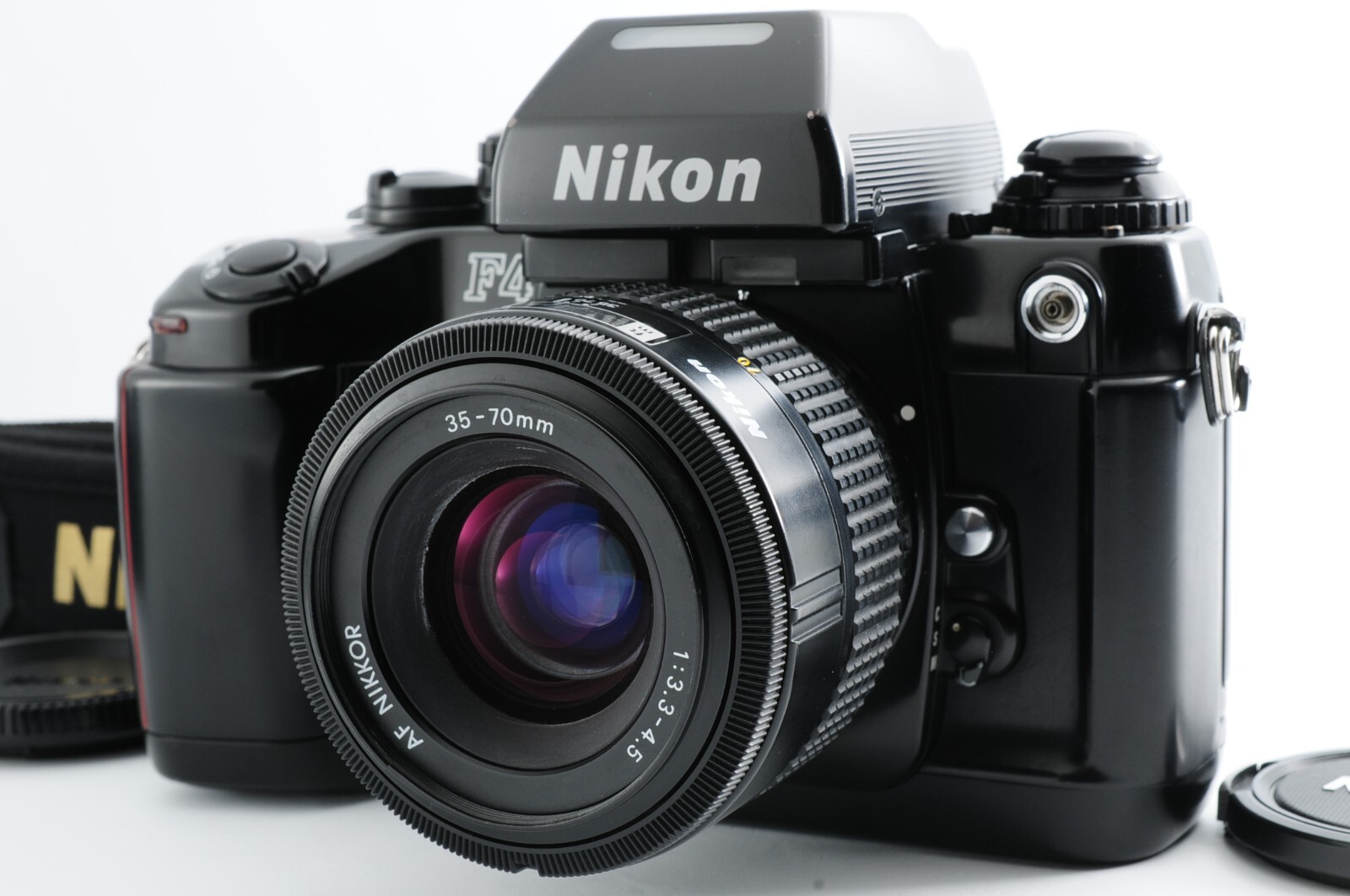 Nikon F4 35-70mm 1:3.3-4.5 ニコン フィルムカメラ Exc+5] Nikon F4 SLR 35mm Film Camera AF Nikkor 35-70mm F3.3