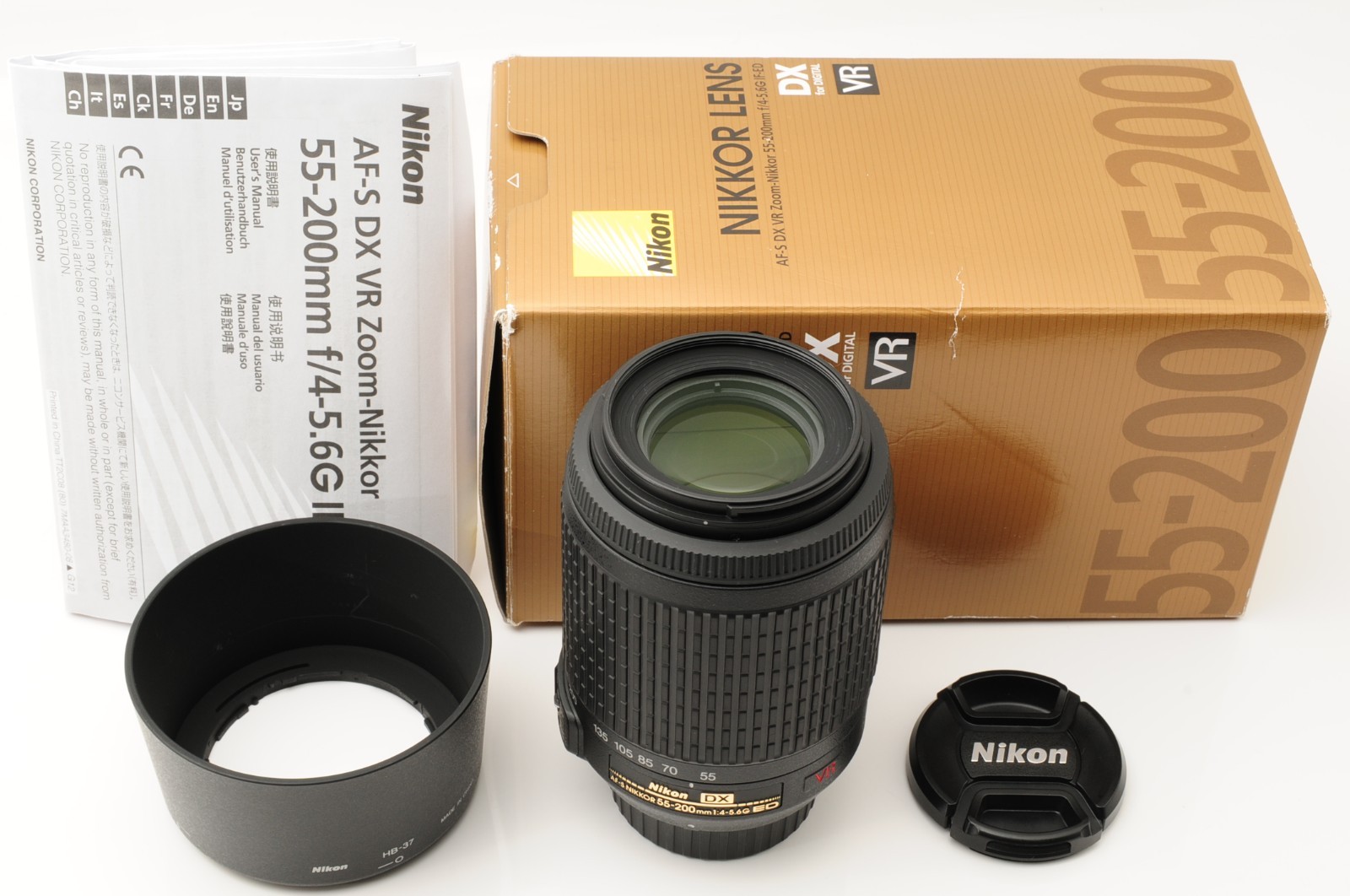 美品☆NIKON DX AF-S NIKKOR ED 55-200 DX VR Nikon AF-S DX Nikkor 55-200mm VR II Lens - YouTube