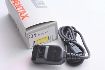 Pentax Cable Switch F Camera Remote Control for PZ, ZX, SF, 645, and 645N Boxed