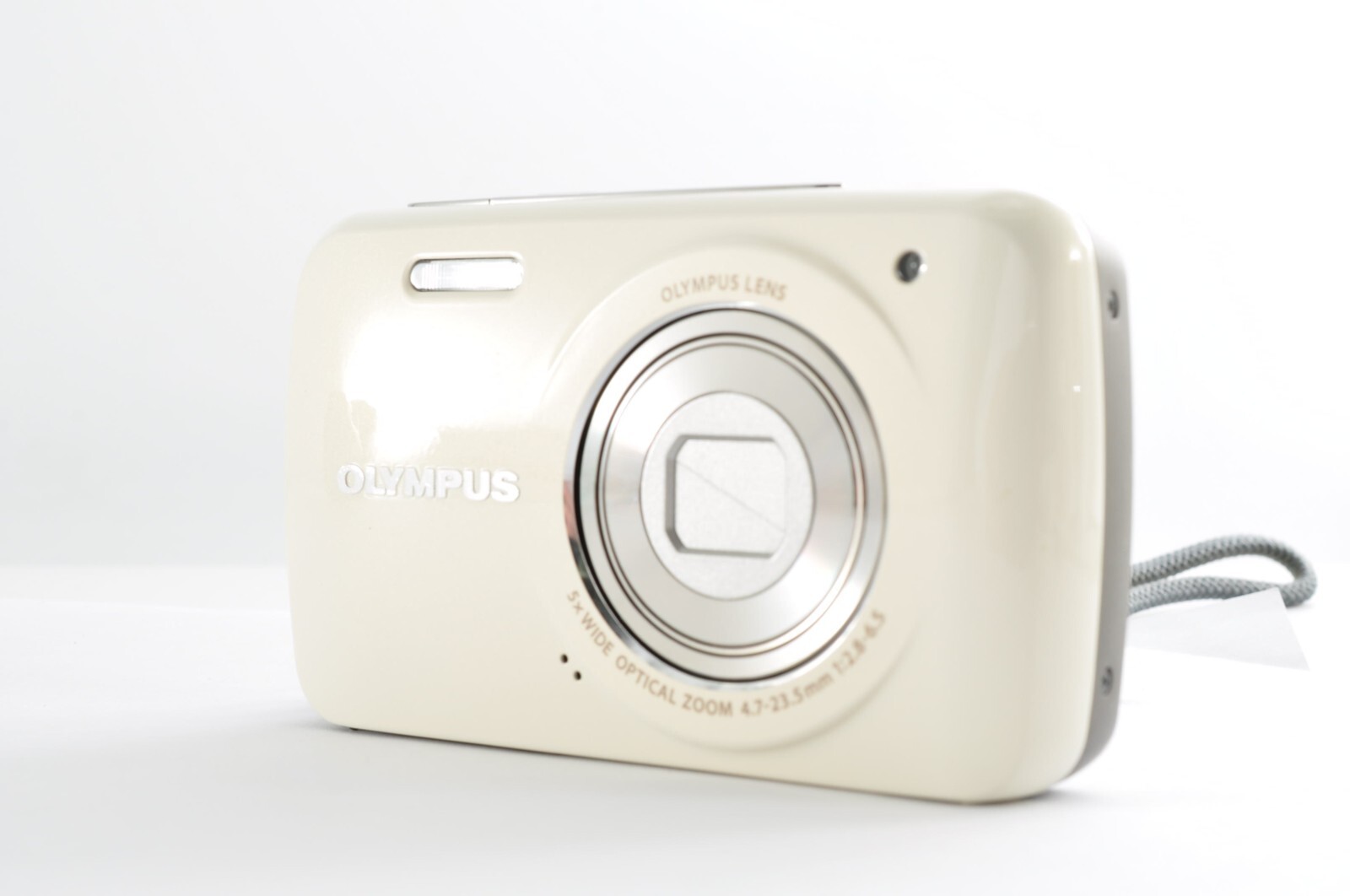 OLYMPUS VH-210 14メガピクセル ホワイト Olympus VH-210 White 14.0MP Digital Camera [Near Mint] Japan