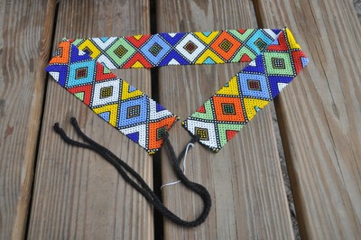 zulu beaded waist belt
