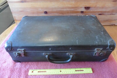 globe trotter suitcase vintage