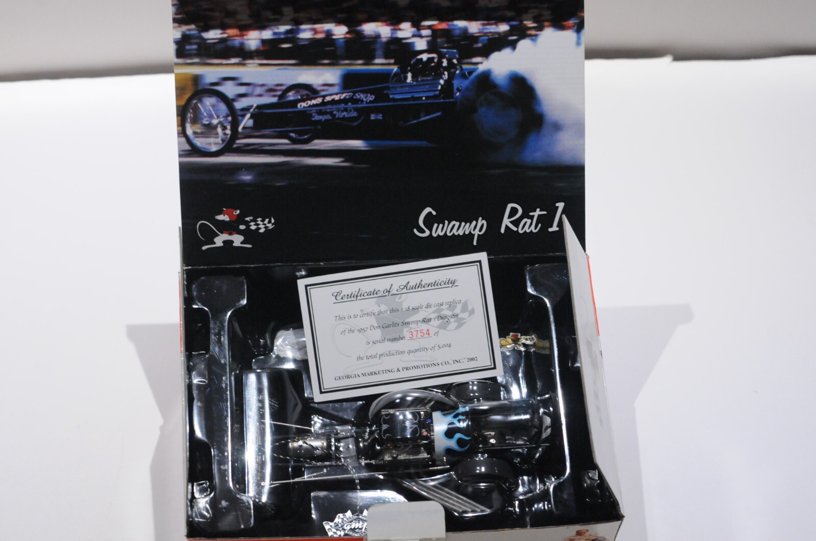 GMP 1957 DON GARLITS SWAMP RAT 1 DRAGSTER SCALE 1:18 LIMITED GMP 1957 DON GARLITS SWAMP RAT 1 DRAGSTER SCALE 1:18 LIMITED