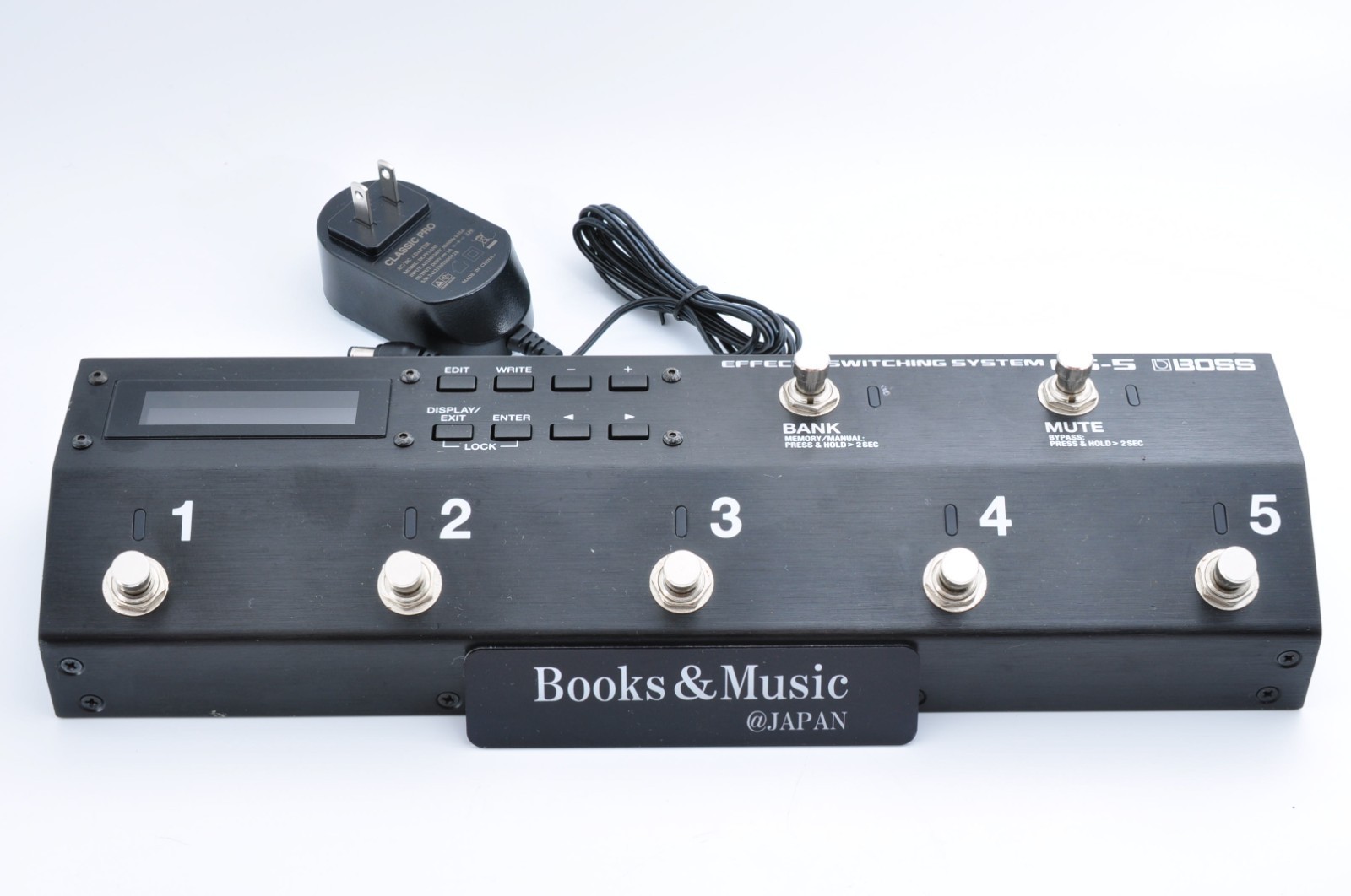 ギター BOSS \"ES-5\" Effects Switching System BOSS ES-5 Effects Switching System - B's Music Shop
