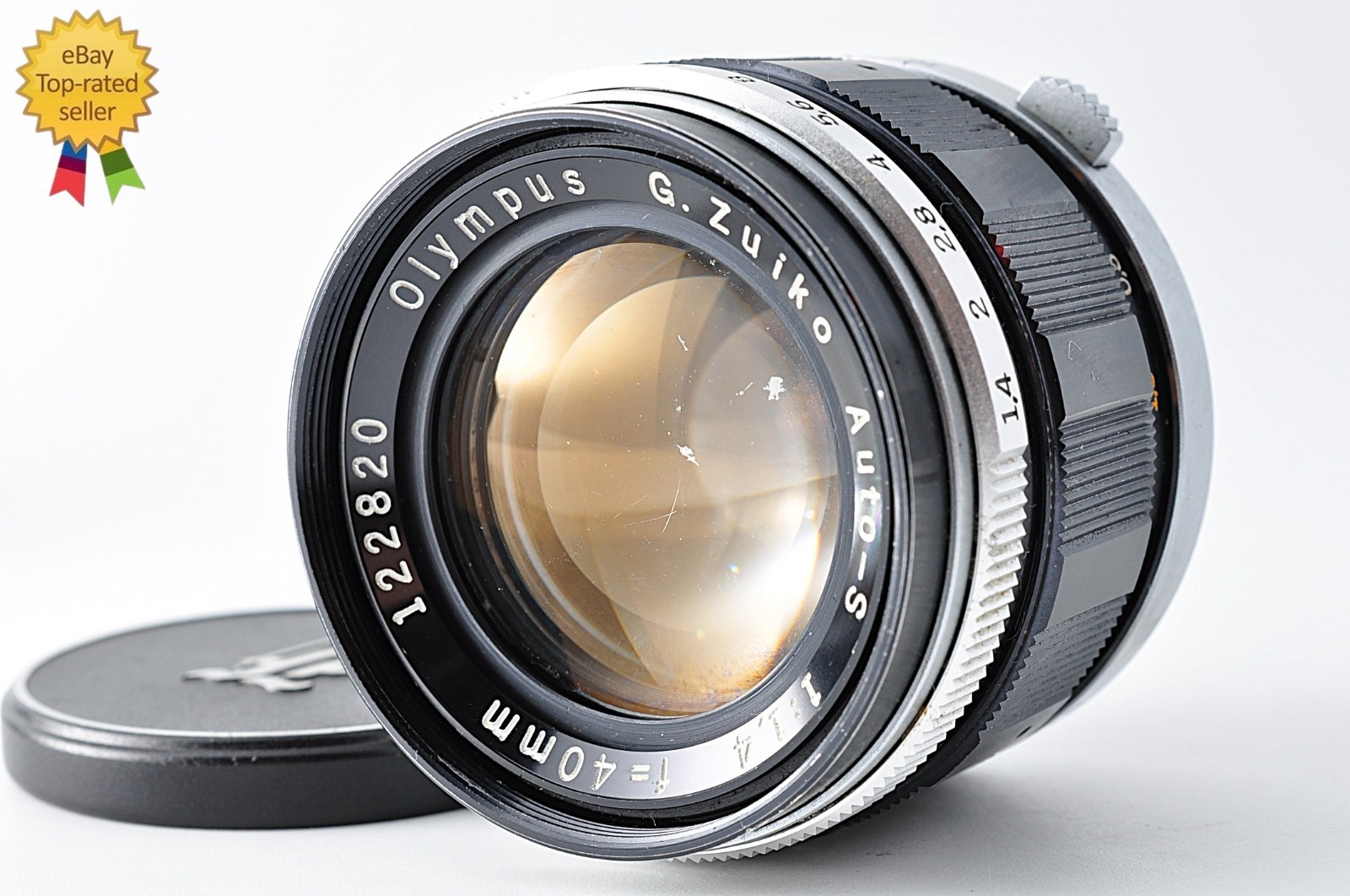 Olympus G.Zuiko Auto-S 40mm F1.4 ｜I954 EXC+5] OLYMPUS G.Zuiko Auto-S 40mm F1.4 Standard MF Lens For PEN