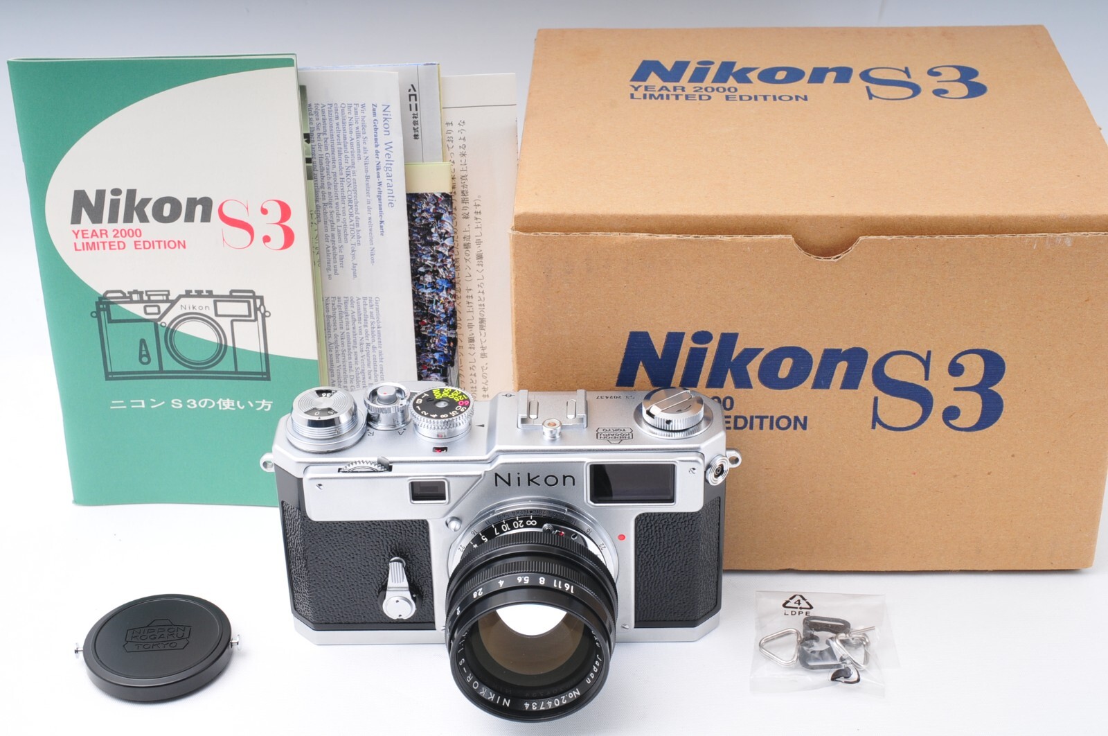 Almost Unused in Box] Nikon S3 Year 2000 Limited Edition w