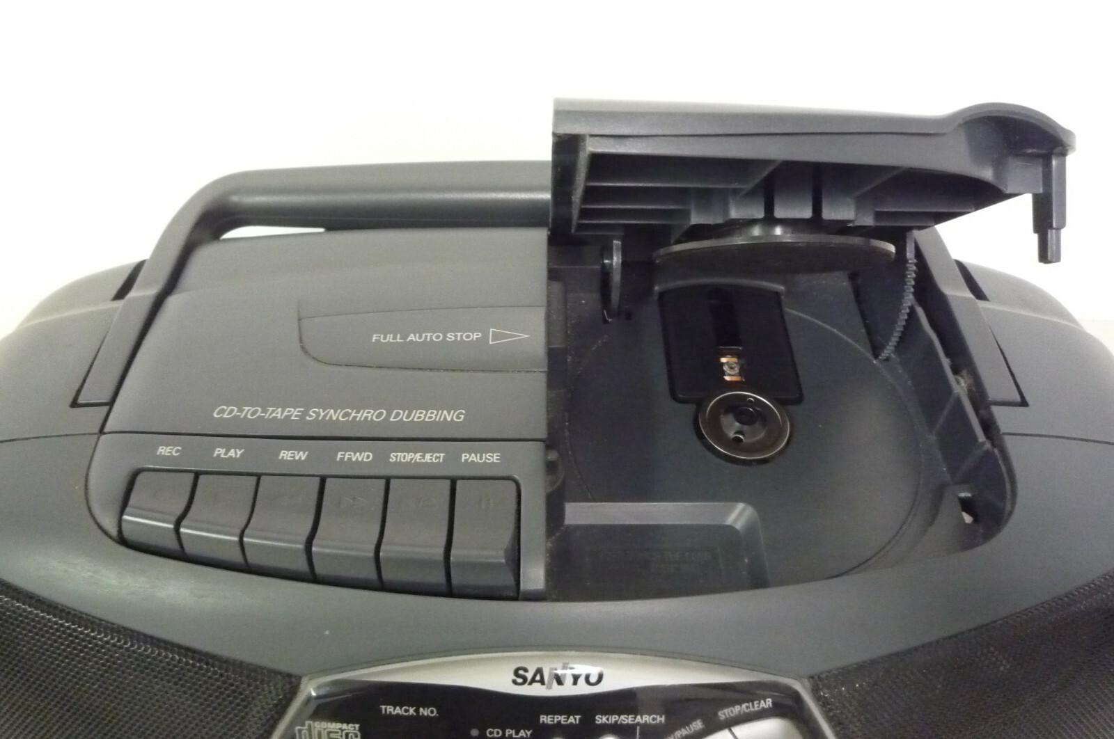 Sanyo CWM-200 CD Cassette Tape Player AM/FM Radio Portable Boombox
