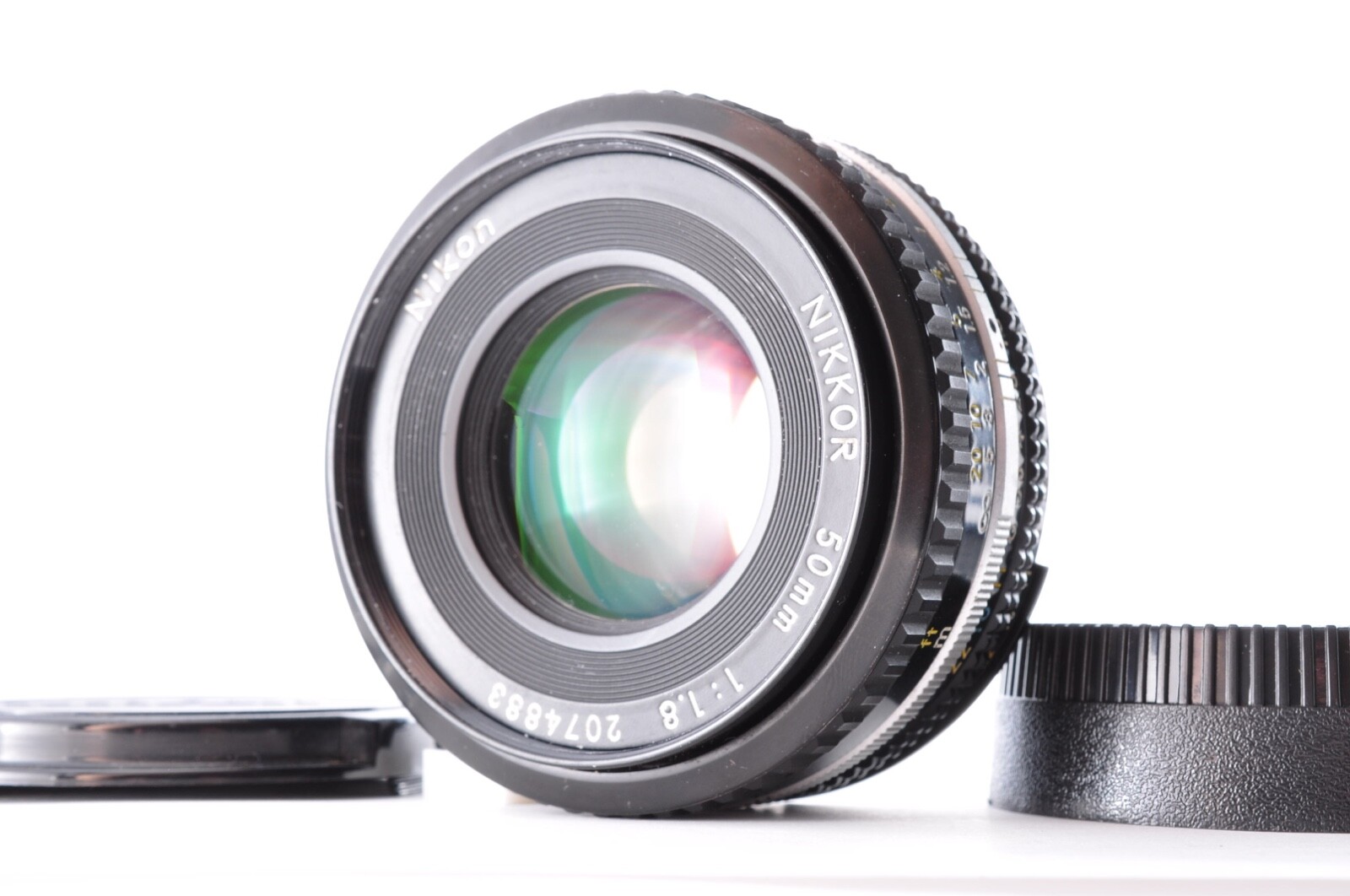 Nikon Ai-S Nikkor 50mm F/1.8 Pancake MF Lens F Mount From