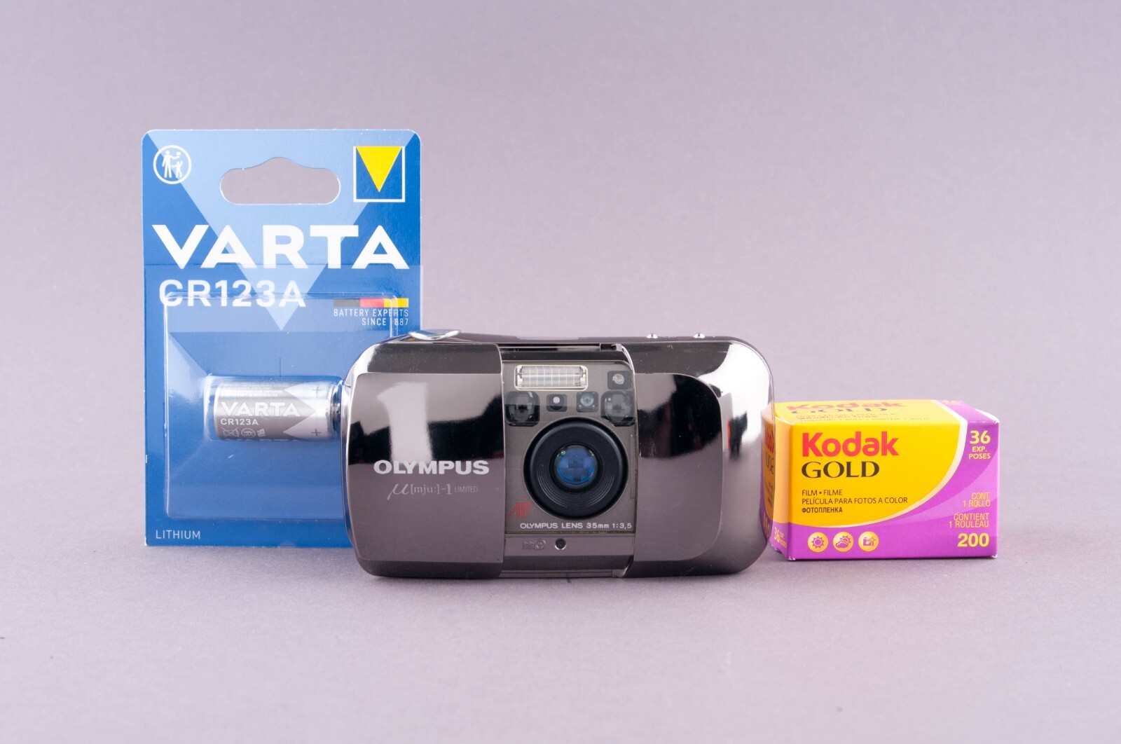 Olympus Mju I Limited Edition Quartz Date 35mm Point & Shoot Olympus Mju I Limited Edition Quartz Date 35mm Point & Shoot