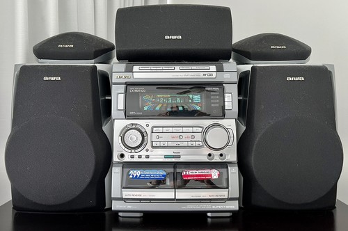 aiwa CX-NMT920 VINTAGE 299W 3CD Dual Cassette AM/FM Mini