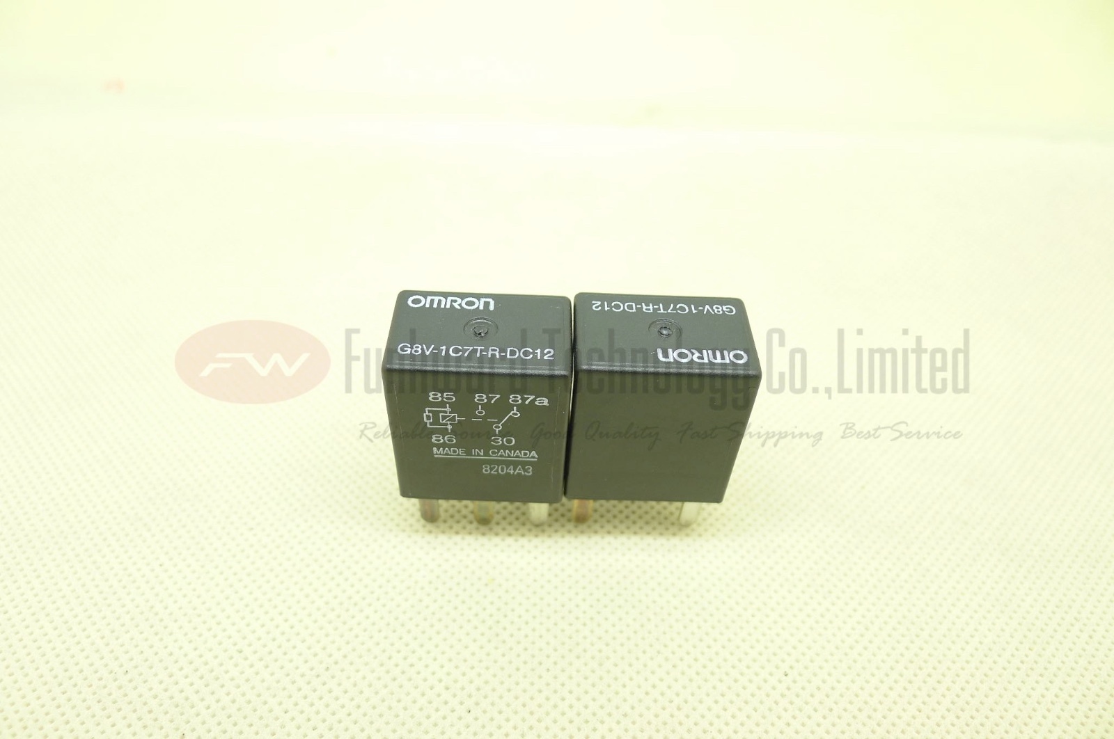 G8V-1C7T-R-DC12 OMRON Automotive Relay 10A 12VDC 5 Pins x2PCS | eBay
