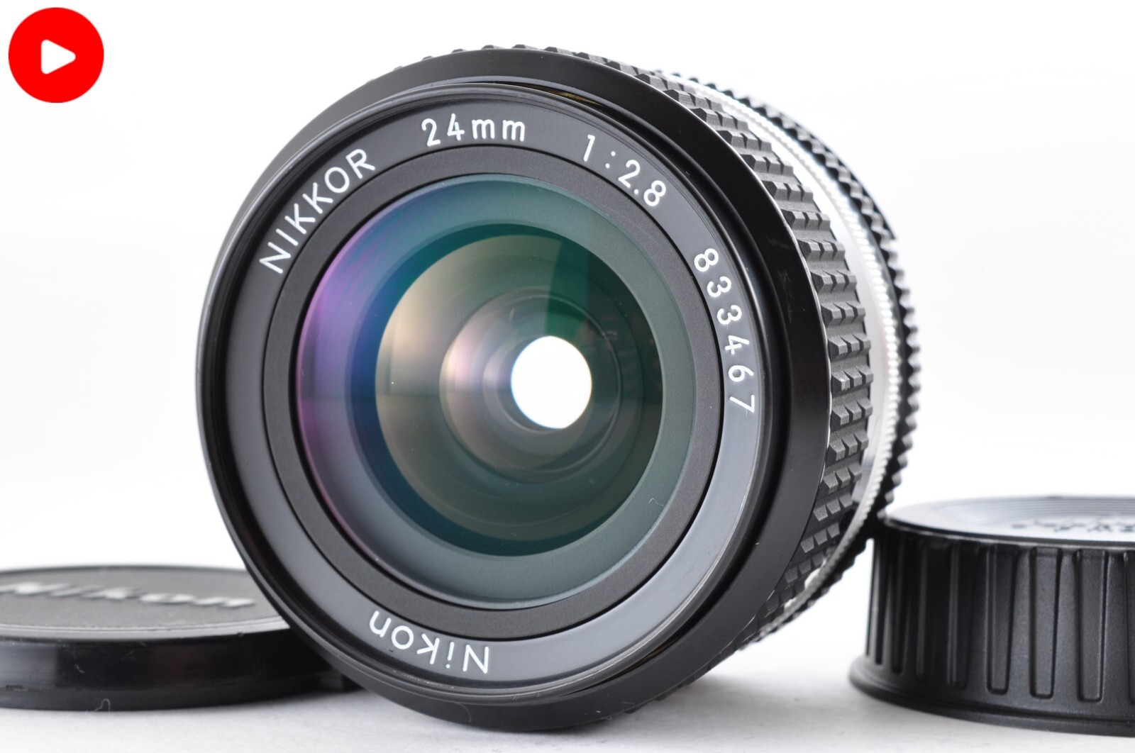 ☆美品☆ Nikon ニコン NIKKOR 24mm F/2.8 AIS Nikon Ai-S AIS NIKKOR 24mm F/2.8 Wide Angle MF Lens [EXC+5