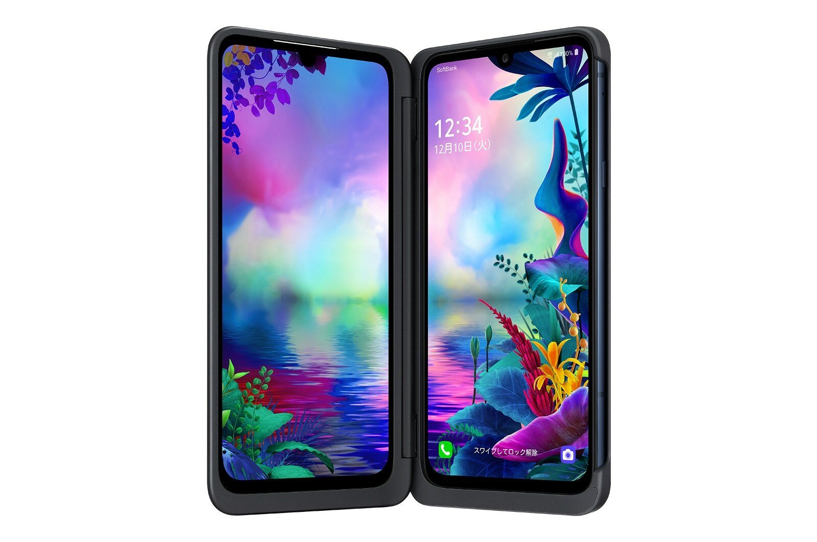 LG G8X ThinQ 901LG Dual Screen 4G Android Flip Phone SoftBank