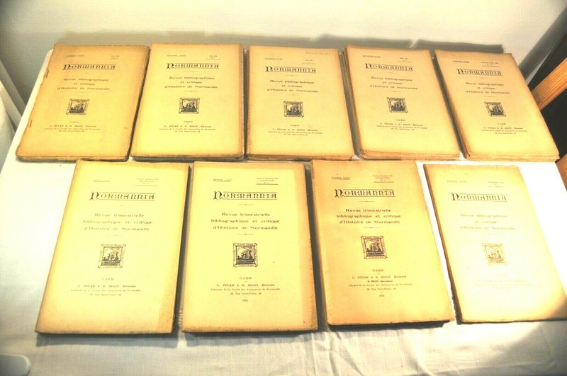 Normannia Rev. Bibliographie Critique Histoire Normandie Litterature Archeologie
