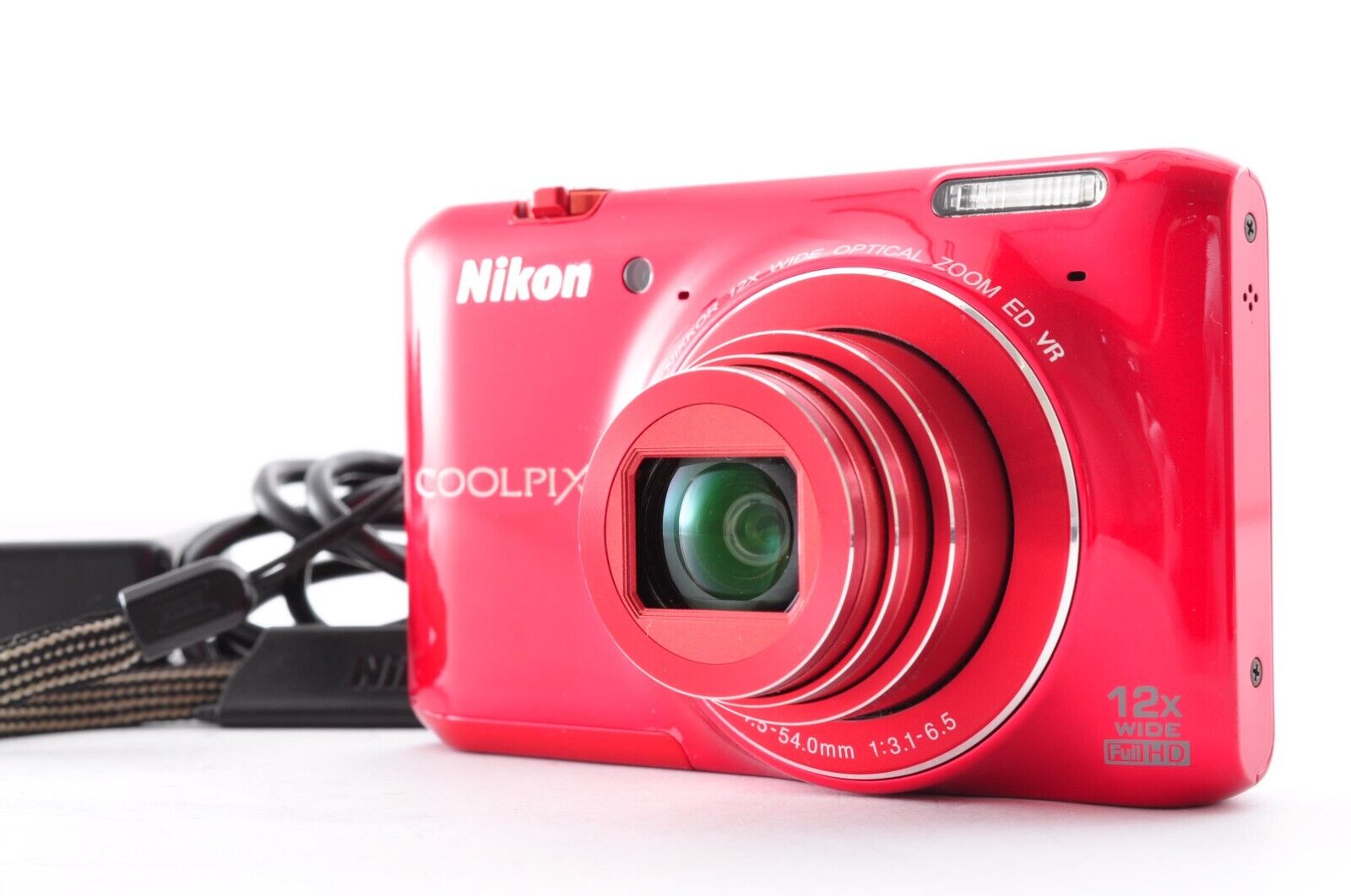 Nikon Coolpix S6400 Grossi Red Excellent+5 Compact Digital Nikon Coolpix S6400 Grossi Red Excellent+5 Compact Digital