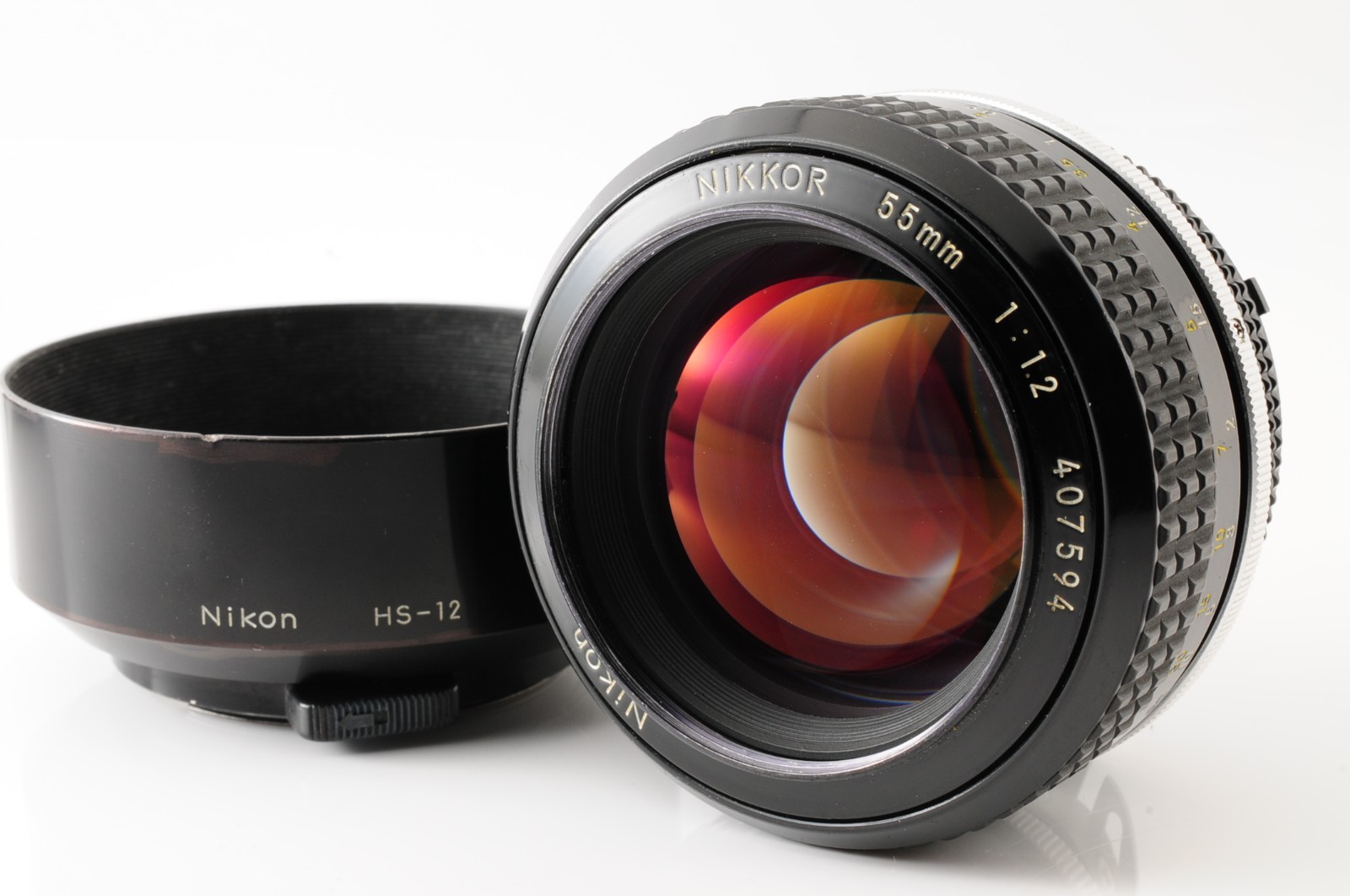 ⭐️良品⭐️ ニコン NIKON AI NIKKOR 55mm F1.2 MINT W/Hood] Nikon Ai ai Nikkor 55mm F1.2 MF Standard Prime